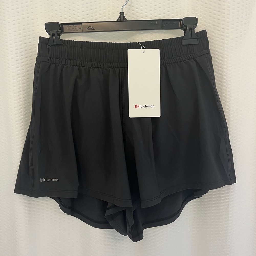Lululemon Pace Crush High-Rise Short 2.5” • black